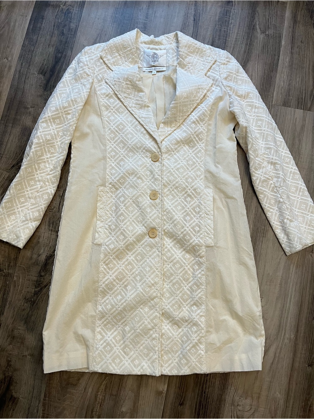 Burning Torch womens jacket size Petite